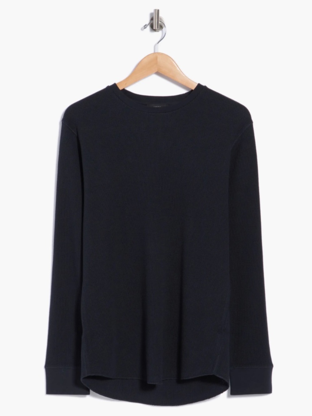 Vince Crewneck Lightweight Cotton Sweater Top, XL